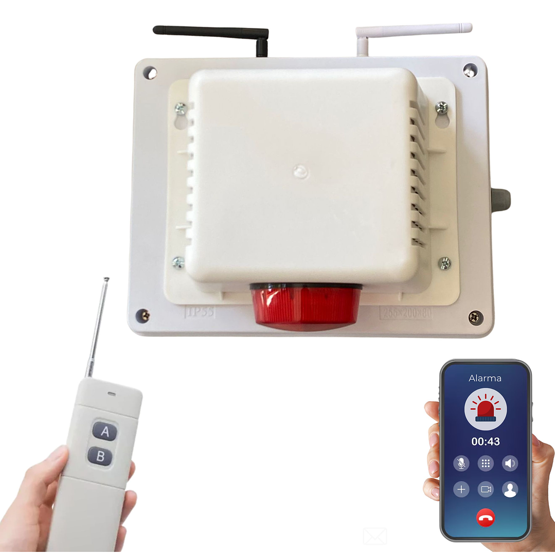 Botón de Pánico SOS con control y Notificación de emergencia 1