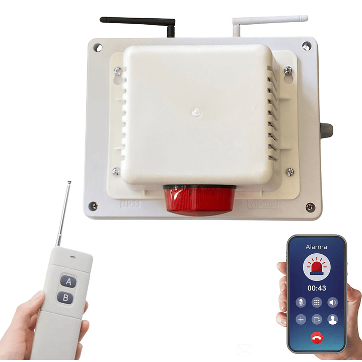 Botón de Pánico SOS con control y Notificación de emergencia 1