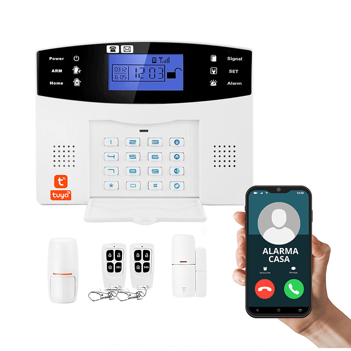 KIT ALARMA 4G /WIFI + 2  ENVIA ALERTAS DE ACTIVACION - APP TUYASMART 2
