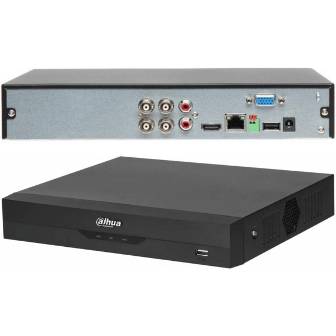 GRABADOR XVR 4 CANALES DAHUA- HASTA 5MP 2P 1SATA HDMI FULL HD   2