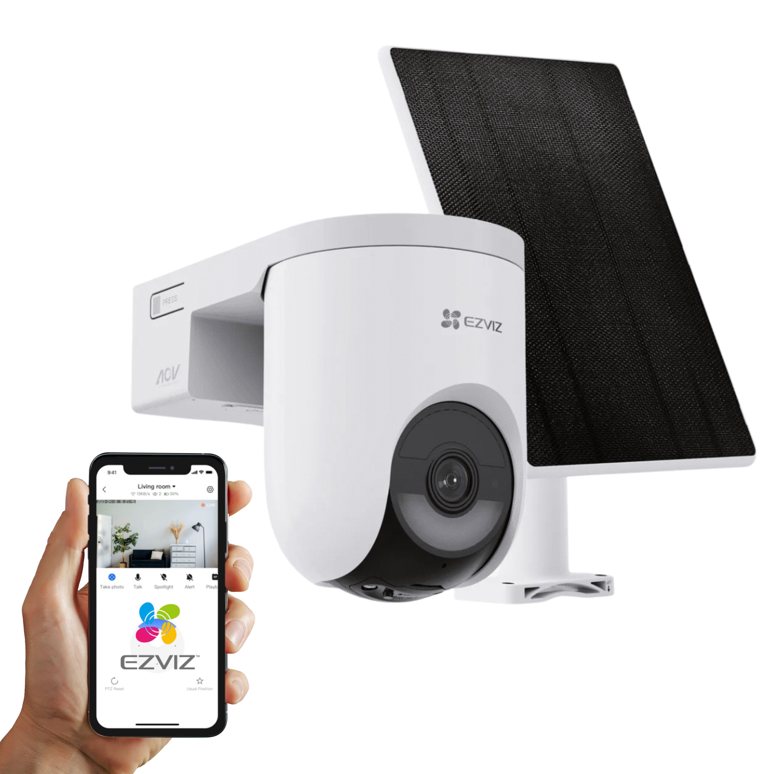 DOMO PT WIFI HB8 LITE 2K+ (4MP) CS-HB8c-R100-1N4WFL EZVIZ