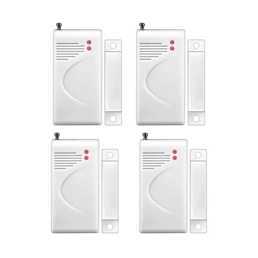 PACK 4X SENSORES MAGNÉTICOS INALÁMBRICOS 433MHz 1