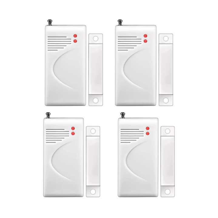 PACK 4X SENSORES MAGNÉTICOS INALÁMBRICOS 433MHz 1