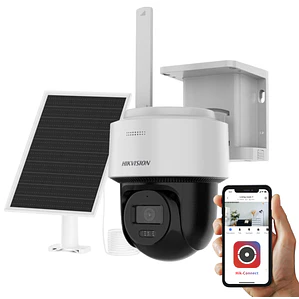 CAMARA SOLAR 4G HIKVISION CON MOVIMIENTO 2K 4MP IR 30M BATERIA 9000MA MIC IP66 LENTE 2 8MM
