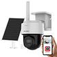 CAMARA SOLAR 4G HIKVISION CON MOVIMIENTO 2K 4MP IR 30M BATERIA 9000MA MIC IP66 LENTE 2 8MM - Miniatura 1