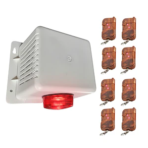 KIT 9 - ALARMA COMUNITARIA PROYTEL | 20W ABS + 8 Controles Remotos