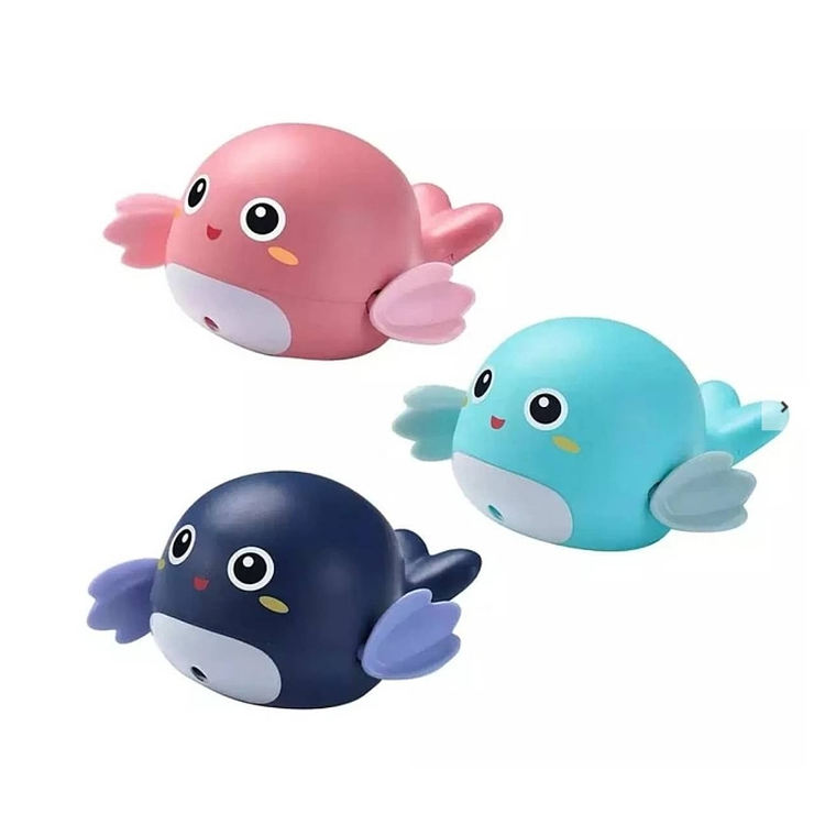 Juguete para Baño Ballena Azul +0M 3