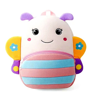 Mochila Bebe Plush Temática Mariposa
