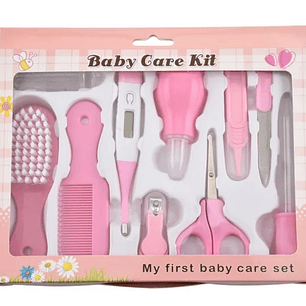 Set Manicura 10 Piezas Rosado