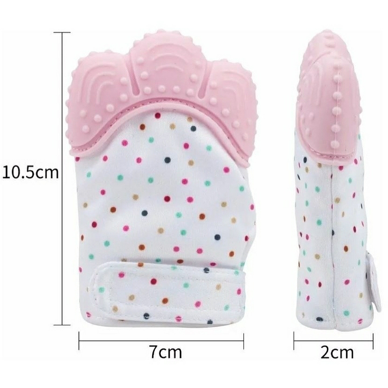 Guante Mordedor Celeste 2