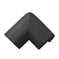 Protector Esquina de Goma Color Negro  - thumbnail 1