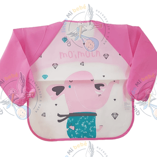 Babero Manga Elefante