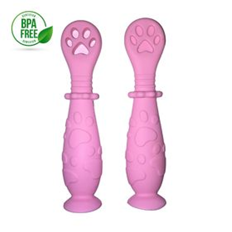 Cuchara de Entrenamiento Rosada 1