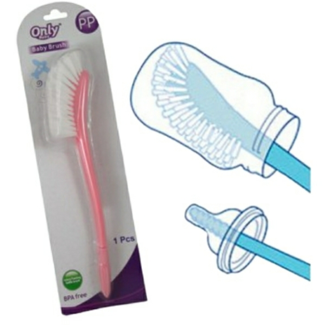 Limpia Mamadera Celeste  2