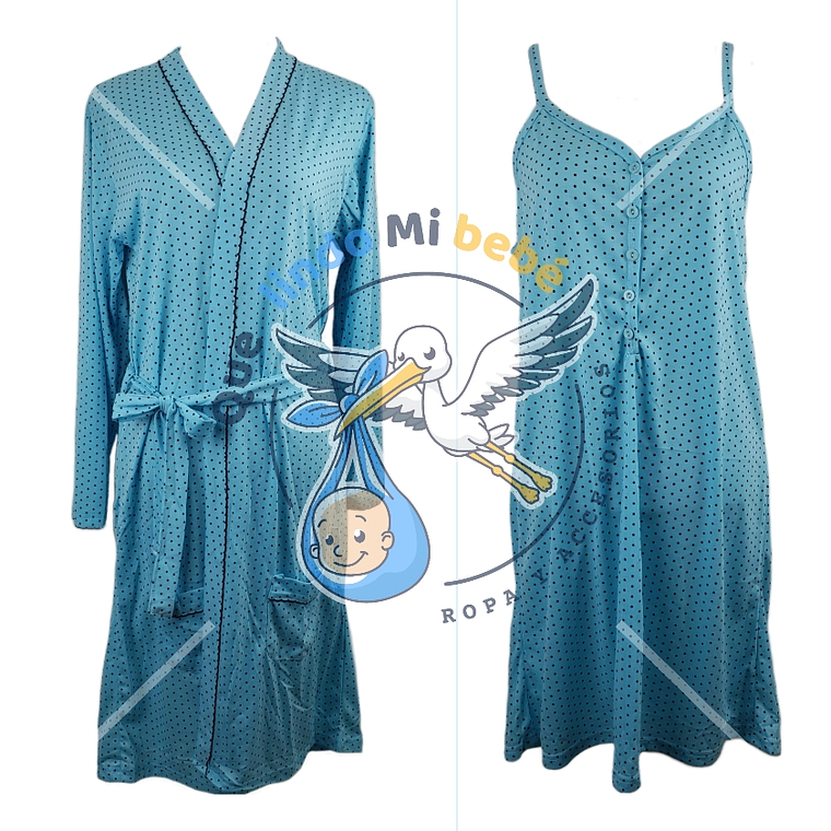 Pack Bata Manga Larga + Camisa Talla M TMXBC4 1