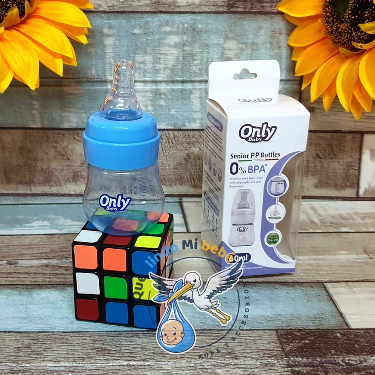 Mamadera Only 60 ml. Celeste M60ML02 1