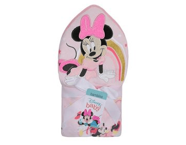 Toalla Capucha Minnie Bambino TBM14