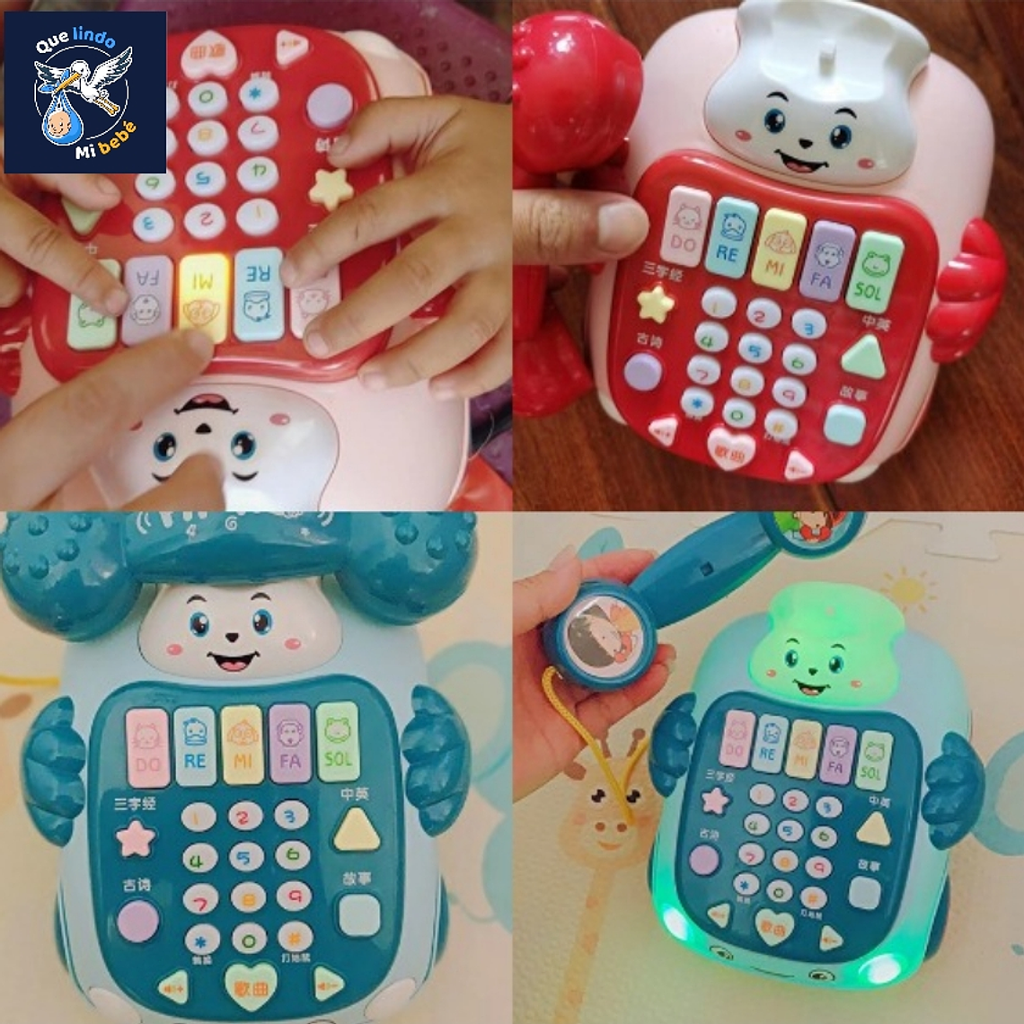 Auto Telefono Musical Celeste +18M 3