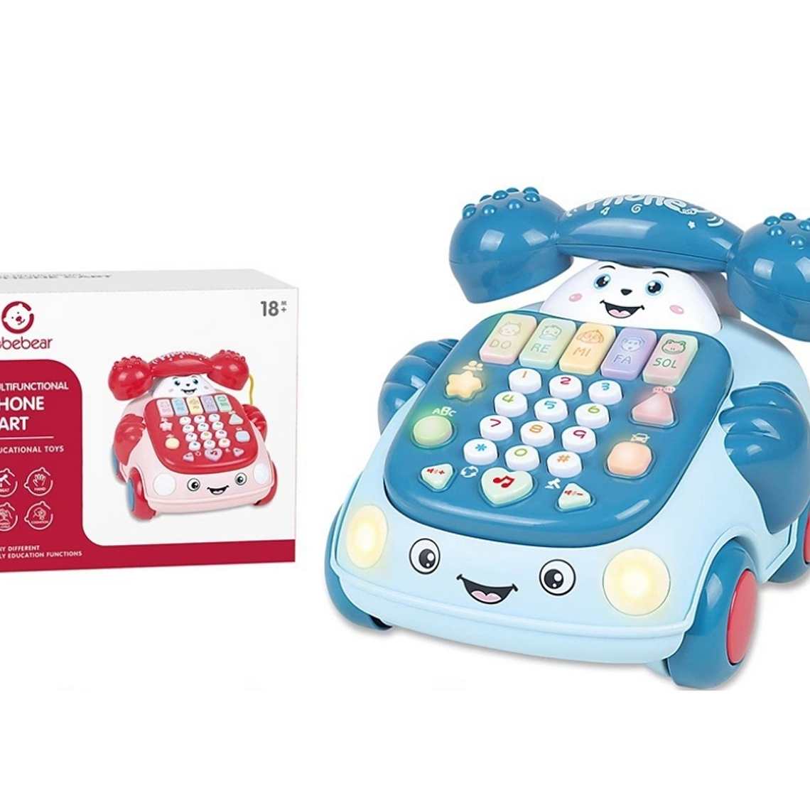 Auto Telefono Musical Celeste +18M 1