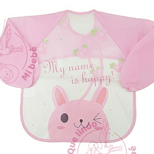 Babero Manga Conejita