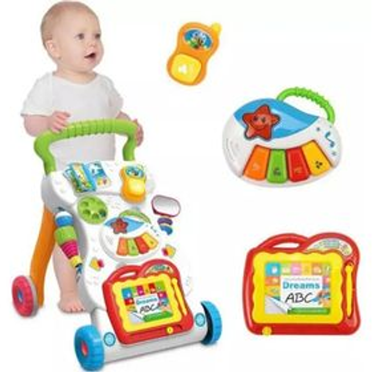 Caminadora Bebe Musical +6M Multicolor 3