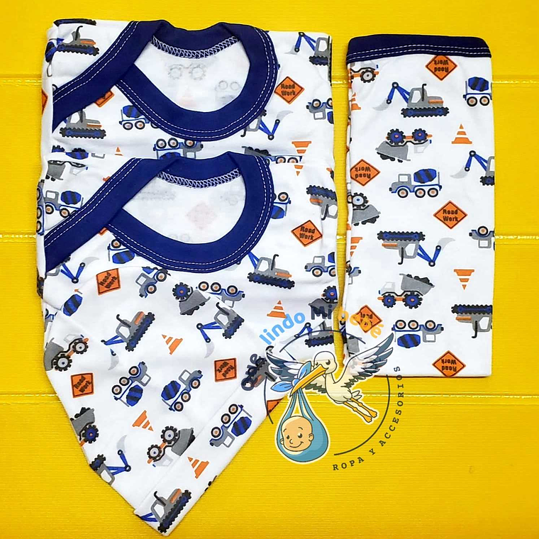 Ajuar 4 Piezas con Diseño Talla 6/9 Meses T3D28 1