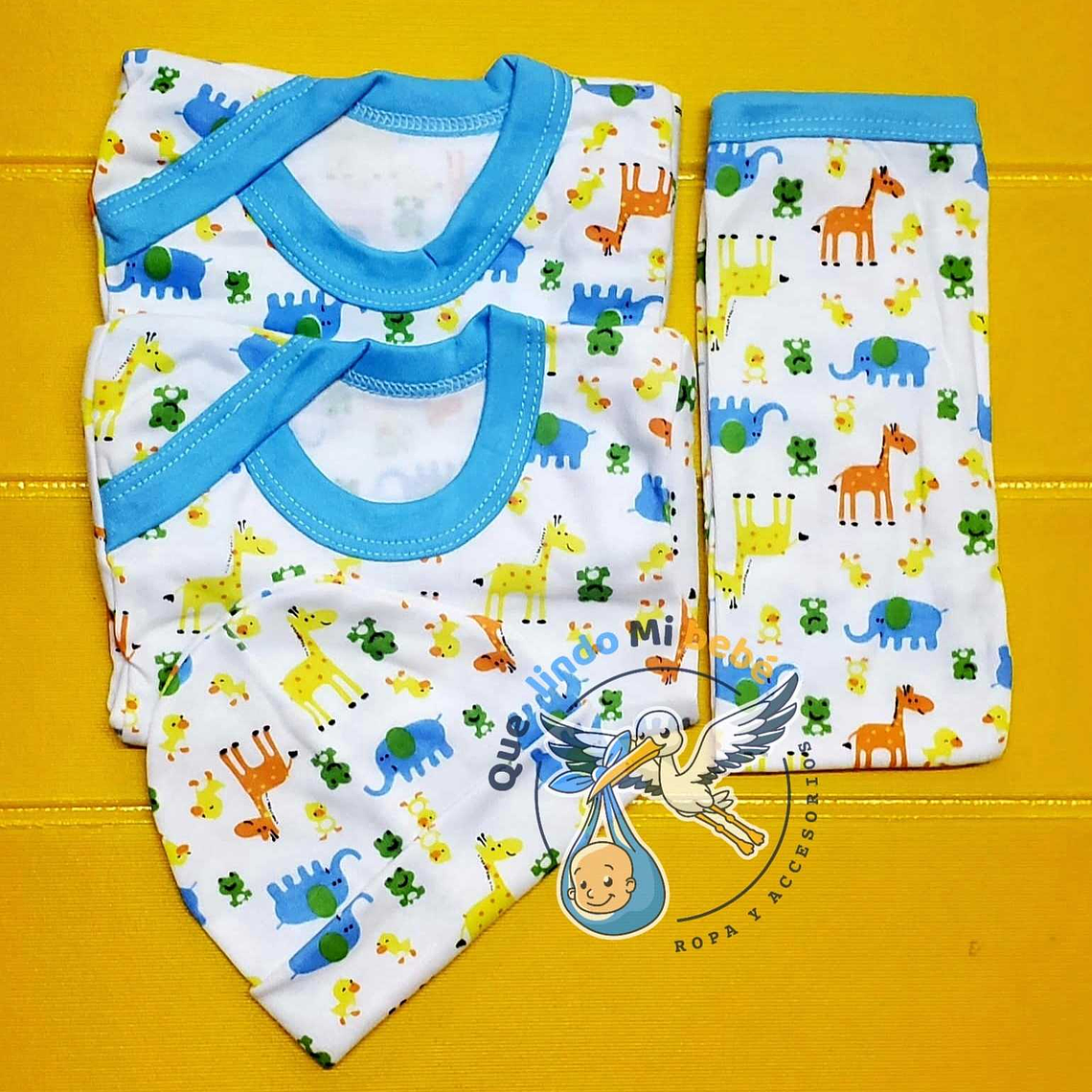 Ajuar 4 Piezas con Diseño Talla 6/9 Meses T3D29 1