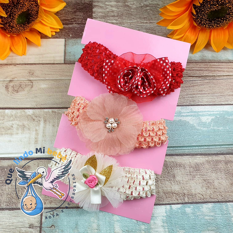 Set Cintillos Pack 3 en Cajita CCX307 1