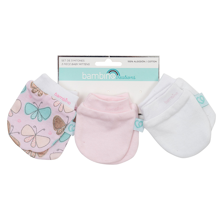 Pack 3 Mitones Bambino MITB05 2