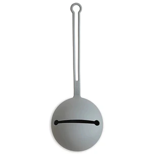 Funda Estuche Porta Chupete De Silicona Gris