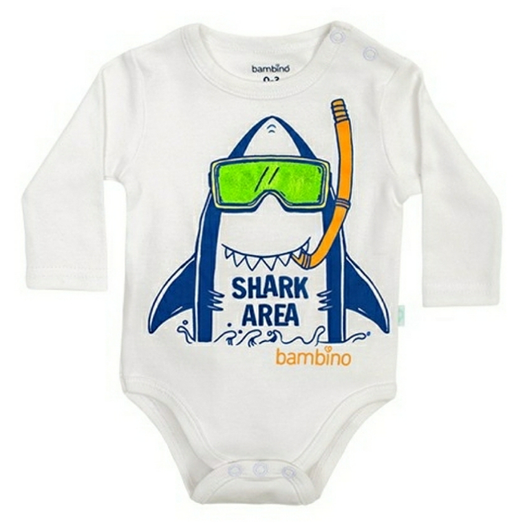 O. Body Manga Larga Pack 2 Bambino 6/9 Meses 6BMLB03 4