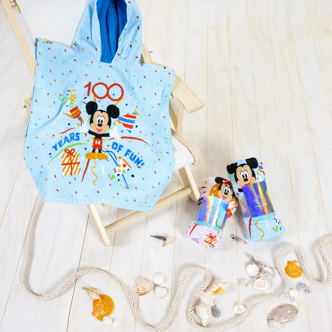 Toalla Poncho Mickey Disney TPOMK01 1