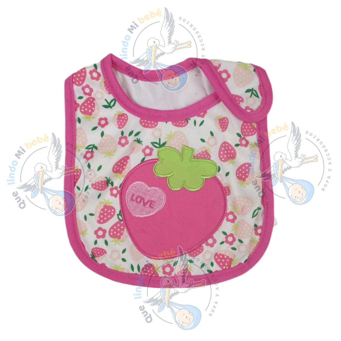 Babero Impermeable Frutilla 1