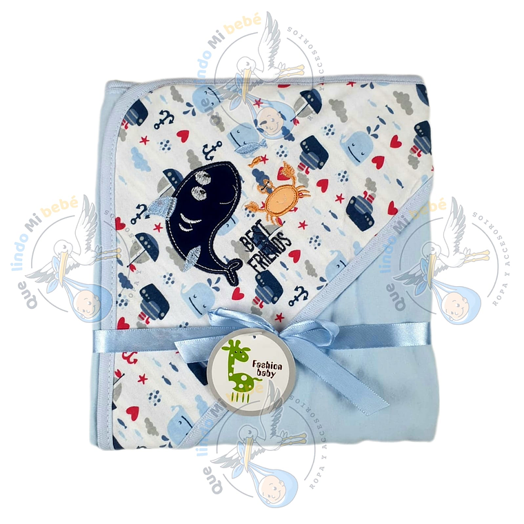 Manta Algodon Tiburon ALMB202 1