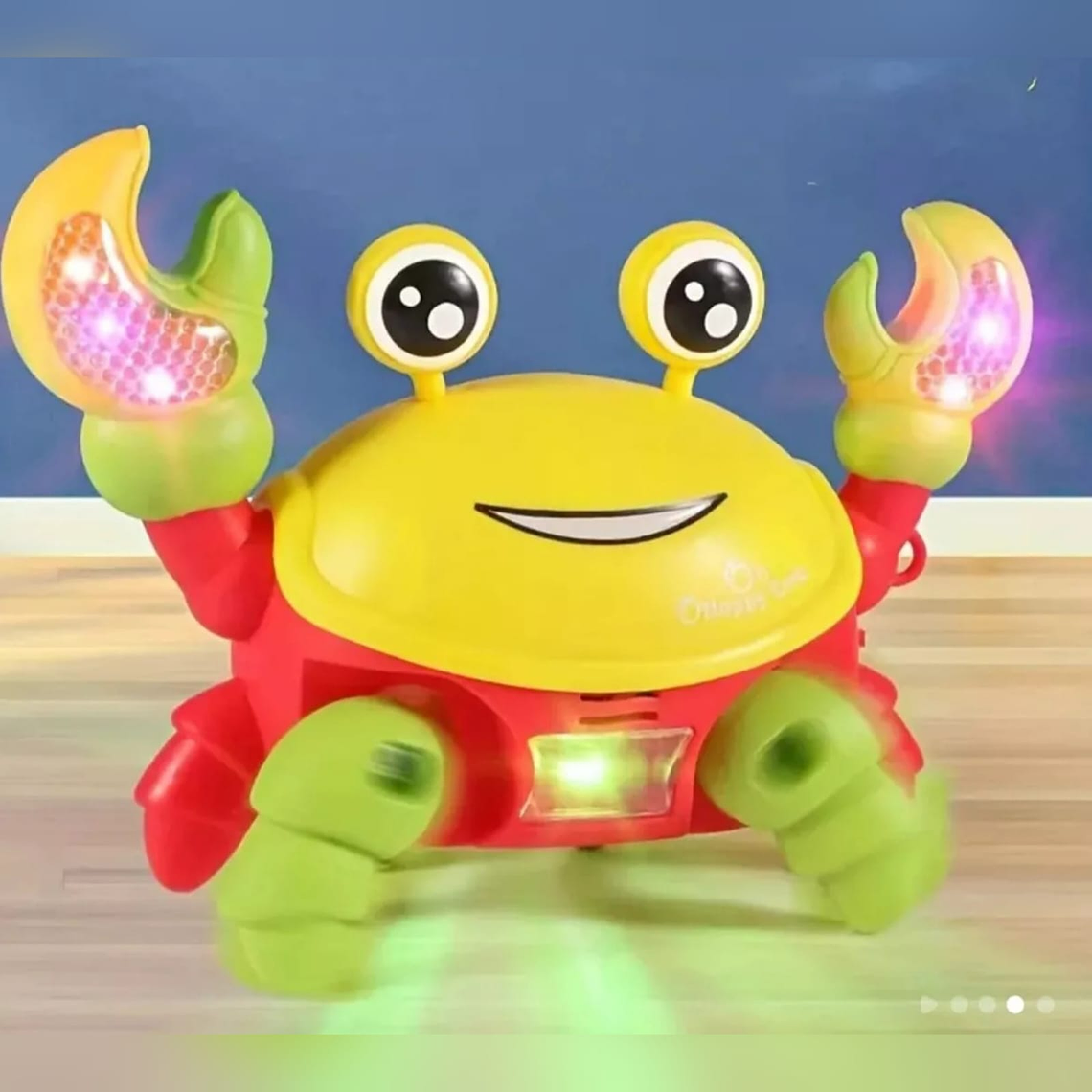 Cangrejo Musical Camina, Luces Y Sonido CMLS01 1