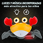 Cangrejo Escapista Con Música y Luces Carga USB Calipso - thumbnail 2
