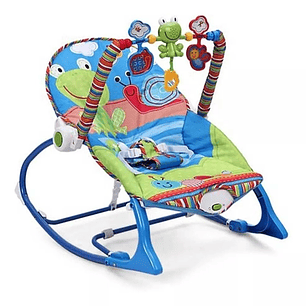 Silla Nido Musical Vibradora Celeste +0M