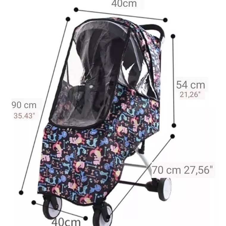 Cubre Coche Diseño Fucsia 2