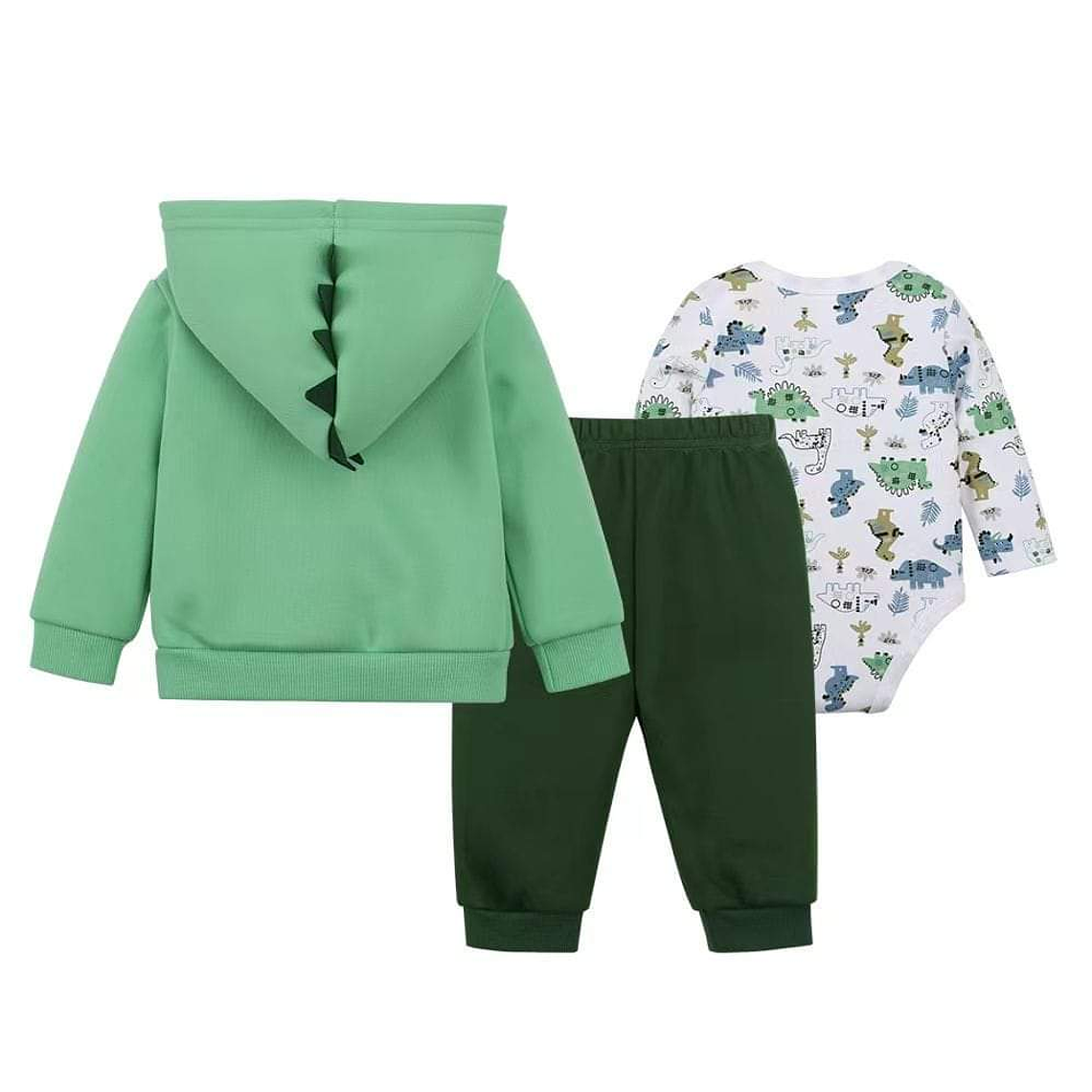 Set Buzo 3 Piezas Forrado 0/3 Meses 03BZH91 3