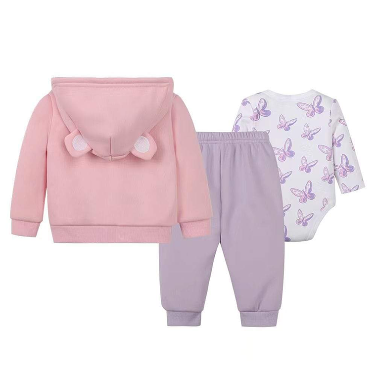 Set Buzo 3 Piezas Forrado 18 Meses 18BZM90 3