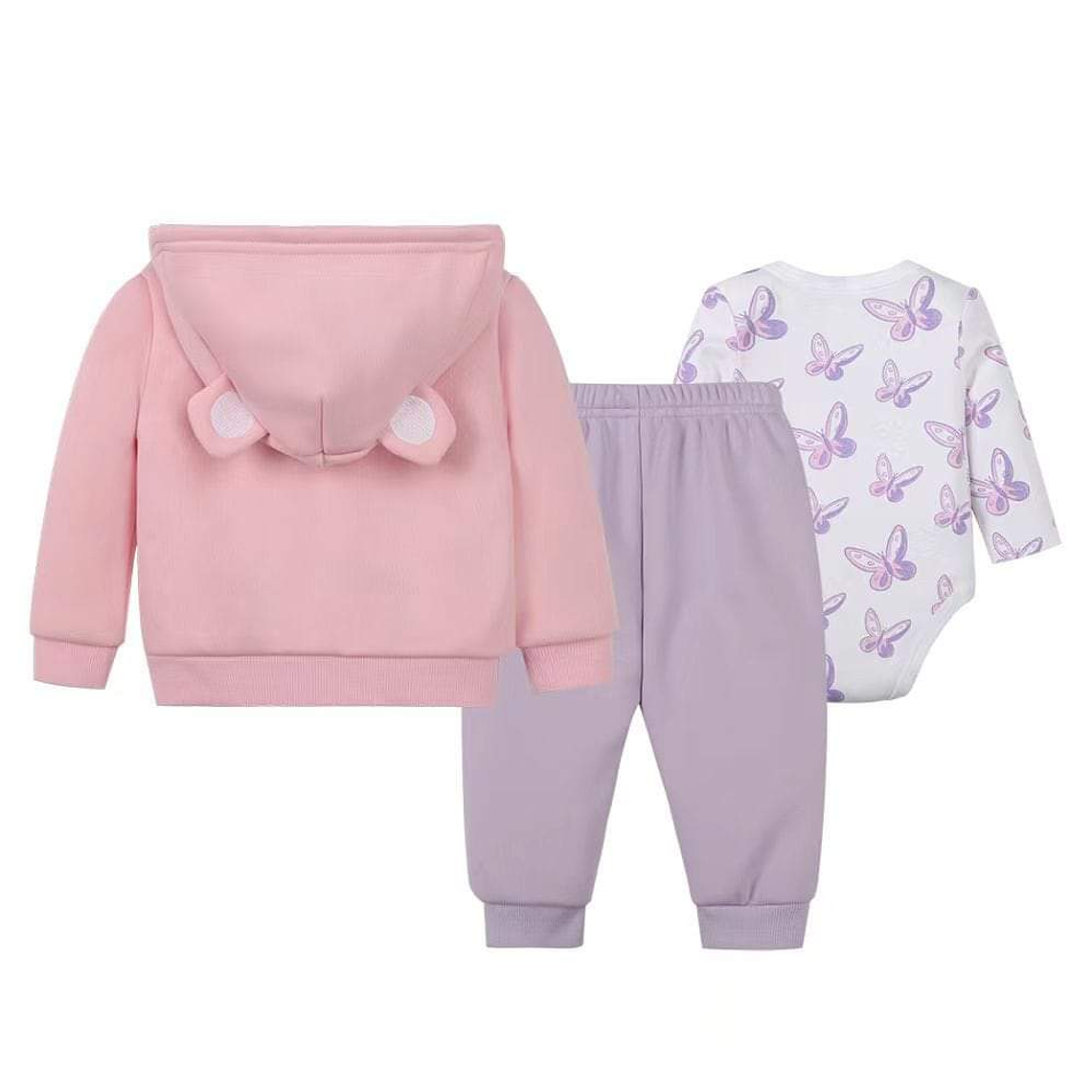 Set Buzo 3 Piezas Forrado 3/6 Meses 36BZM90 3