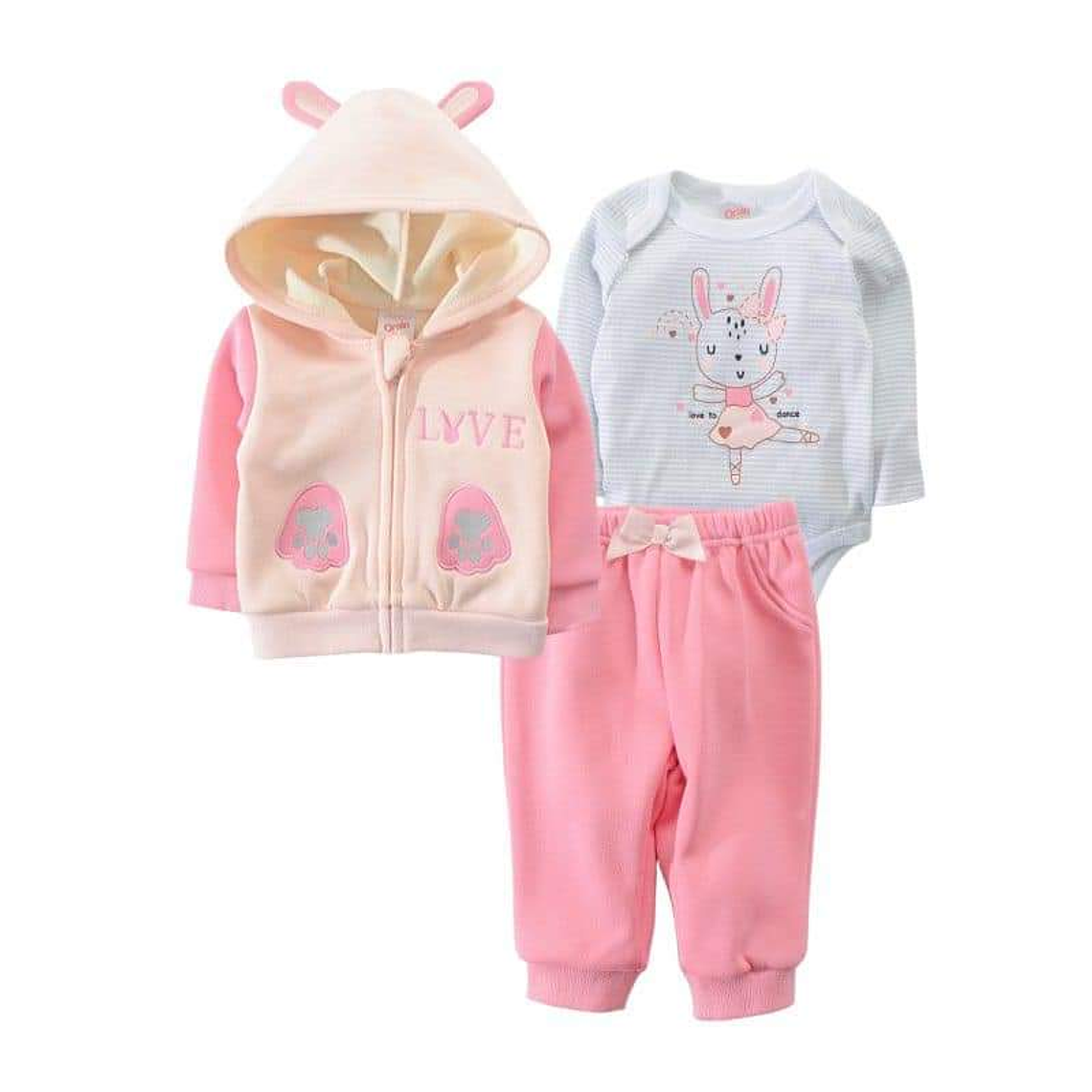 Set Buzo 3 Piezas Forrado 24 Meses 24BZM93 1