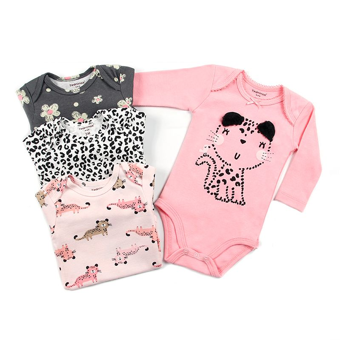 Set 4 Bodys Manga Larga 36 Meses 3AS4MLM30 1