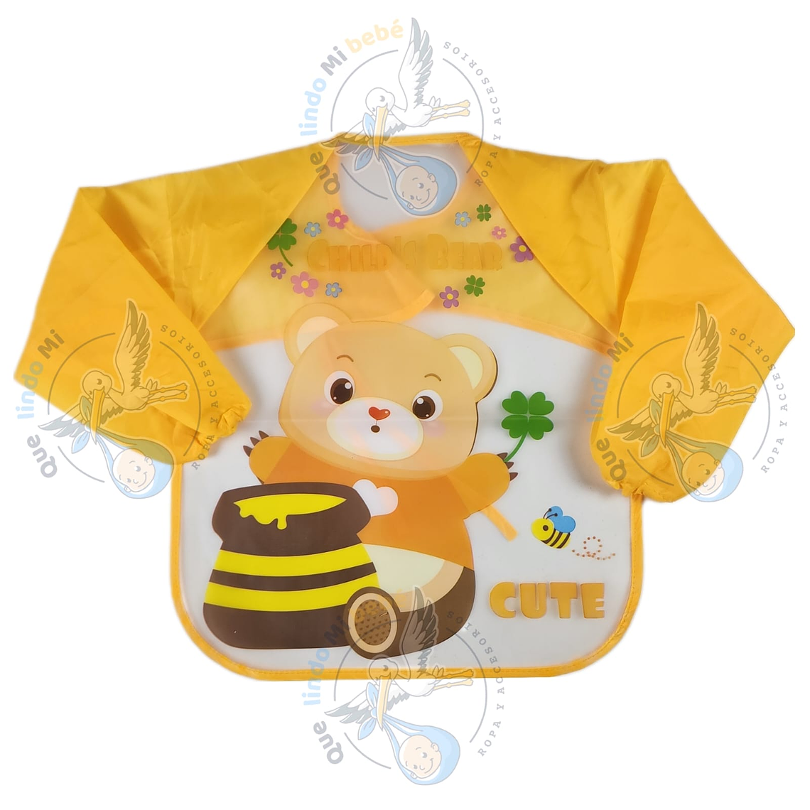 Babero Manga Osito 1