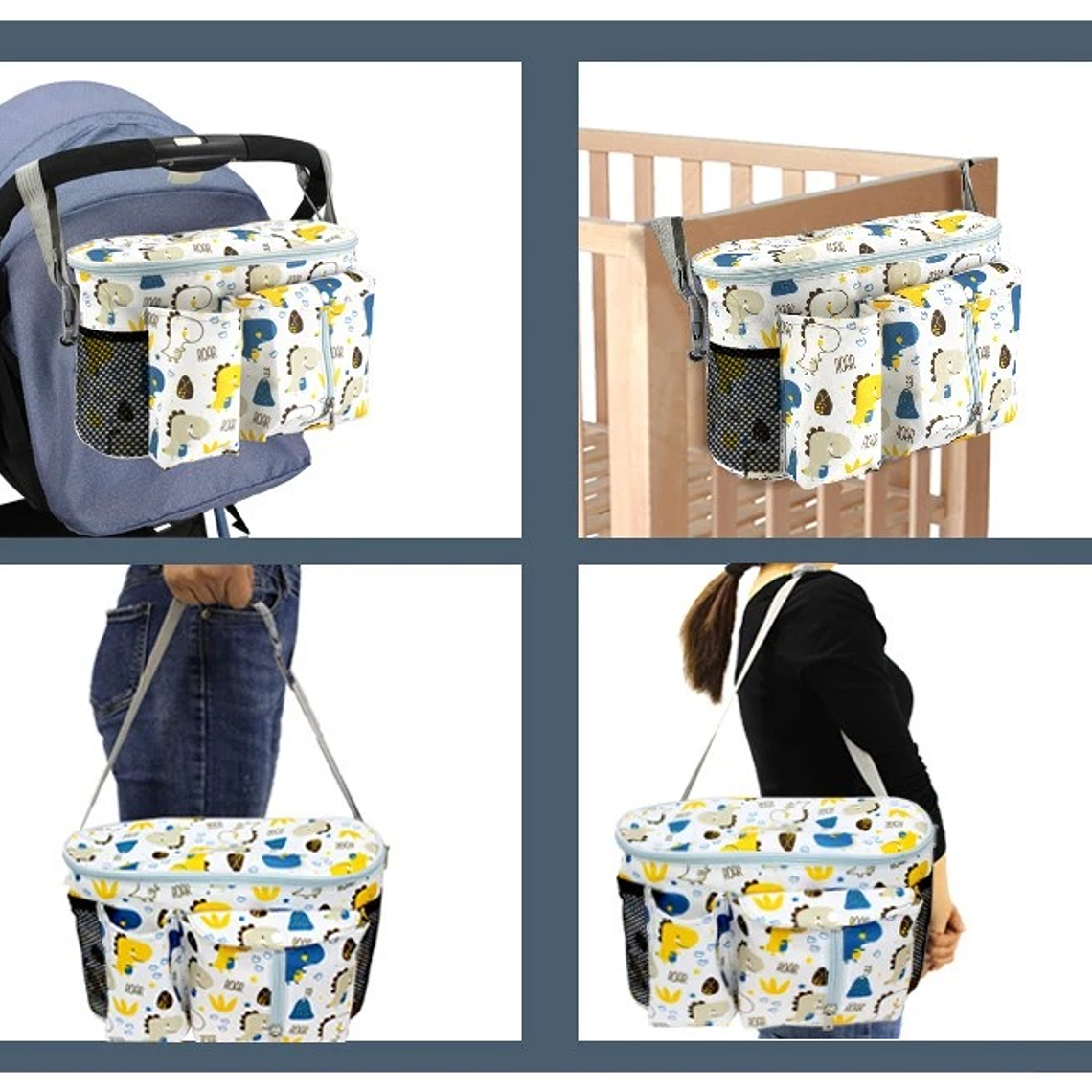 Organizador para Coche o Cuna Rosado ORGC02 2