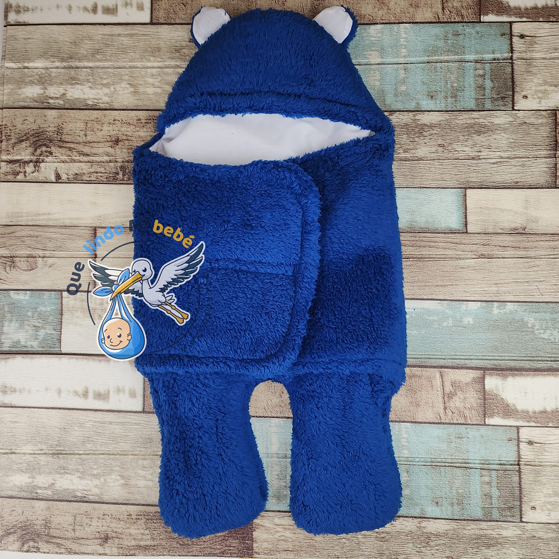 Saquito Osito 3/6 meses Azul 36SAQ03 1
