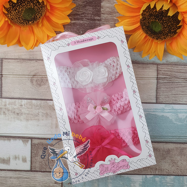 Set Cintillos Pack 3 en Cajita CCX317 2