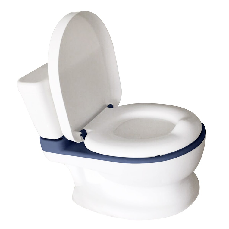 Pelela Inodoro de Aprendizaje Bebé Azul 1