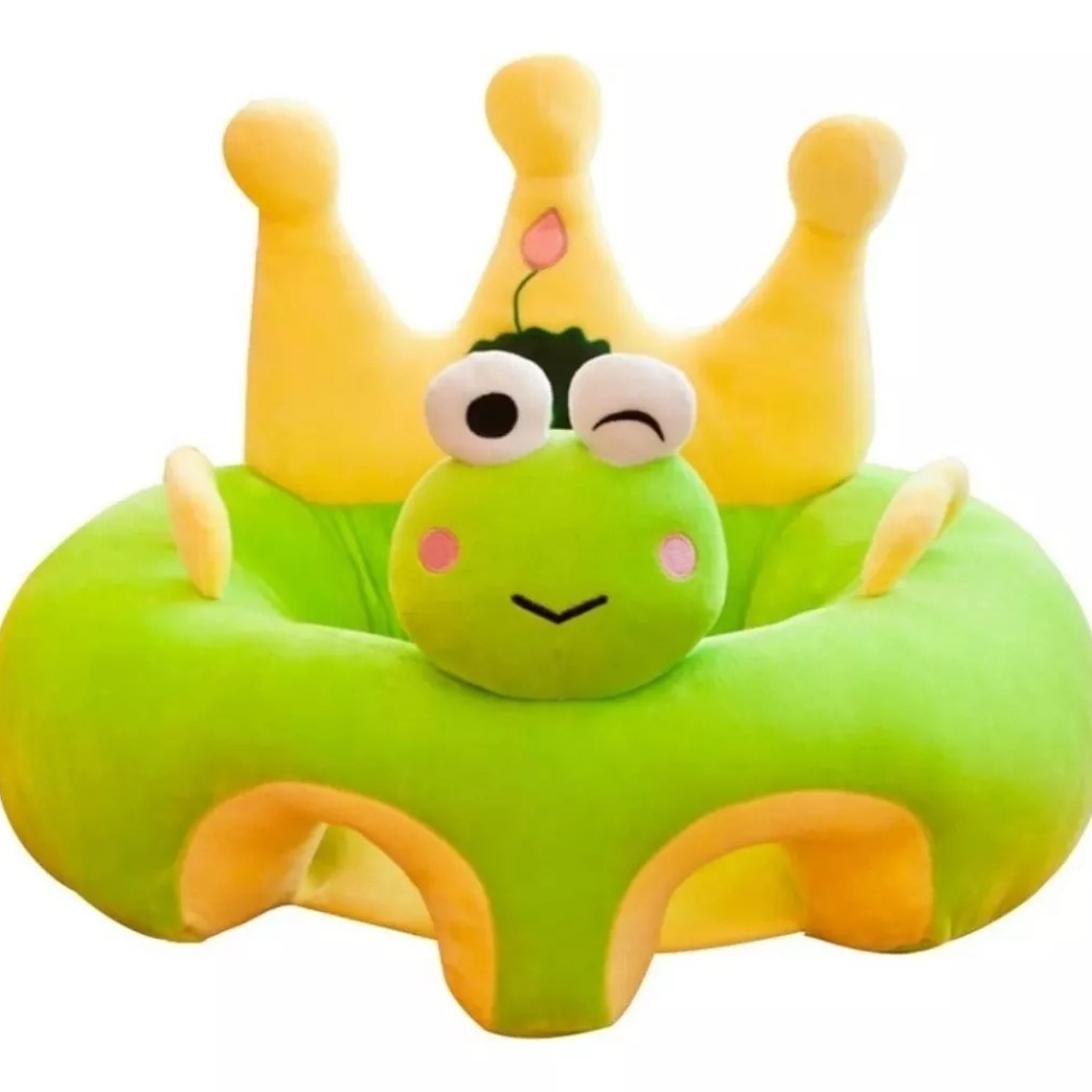 Asiento Silla Cojín Apoyo Bebe De Felpa Algodón Ranita 3