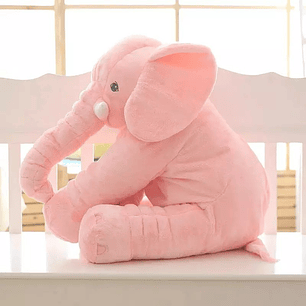 Peluche Elefante Apego 50 Cms. Rosado +0M